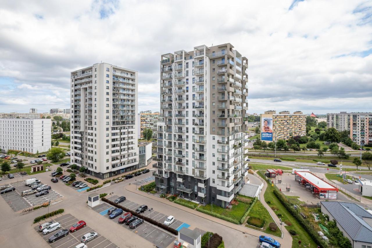 Albatross Towers Przymorze Apartments By Noclegi Renters กดัญสก์ ภายนอก รูปภาพ